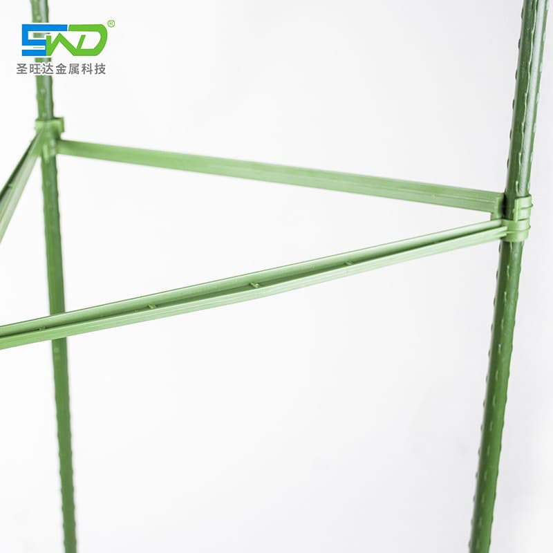 Suprimentos para pilares de jardinagem, conectores de plástico, tubos fixos de aço revestidos de plástico, trepadeiras, suportes de flores, bielas, acessórios de materiais de jardim - imagem 5