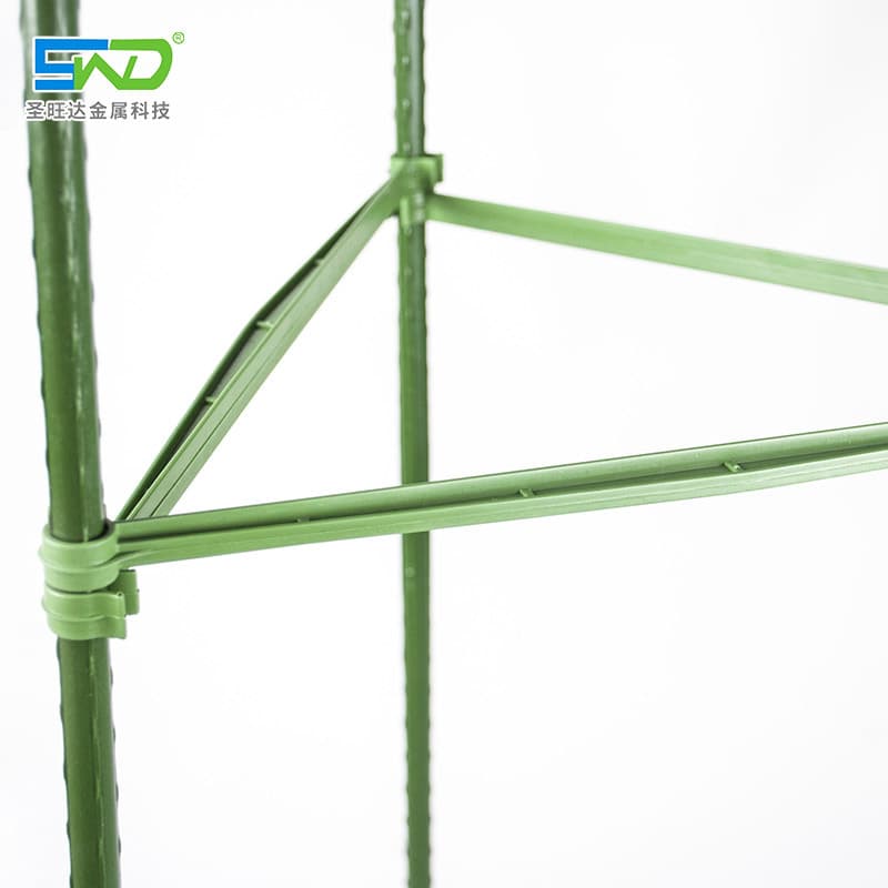Suprimentos para pilares de jardinagem, conectores de plástico, tubos fixos de aço revestidos de plástico, trepadeiras, suportes de flores, bielas, acessórios de materiais de jardim - imagem 6