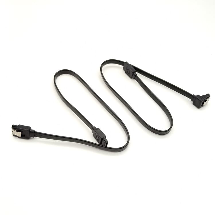 Cabo de dados de porta serial sata3.0 de cobre flexível de 8 núcleos, unidade de estado sólido, cabo sata 3.0 série de cabo de dados 6 gb/s - imagem 5