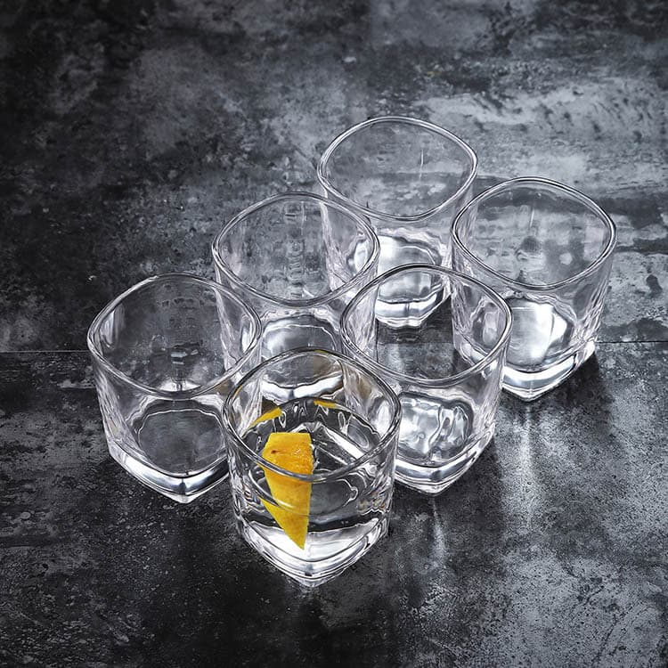 Conjunto criativo de vidro transparente, copo de vinho para sala de estar, enxaguatório bucal, para bares de karaokê - imagem 3