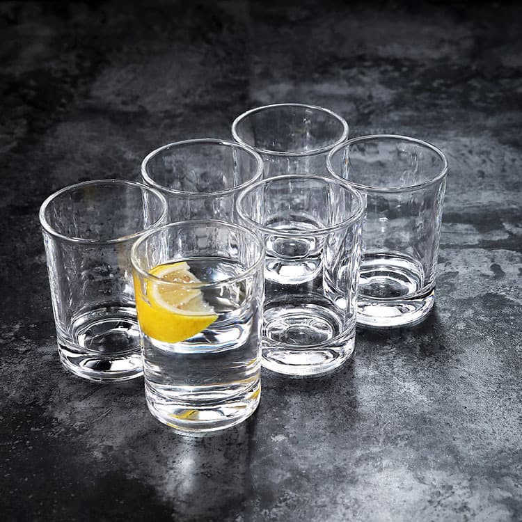 Conjunto criativo de vidro transparente, copo de vinho para sala de estar, enxaguatório bucal, para bares de karaokê - imagem 5