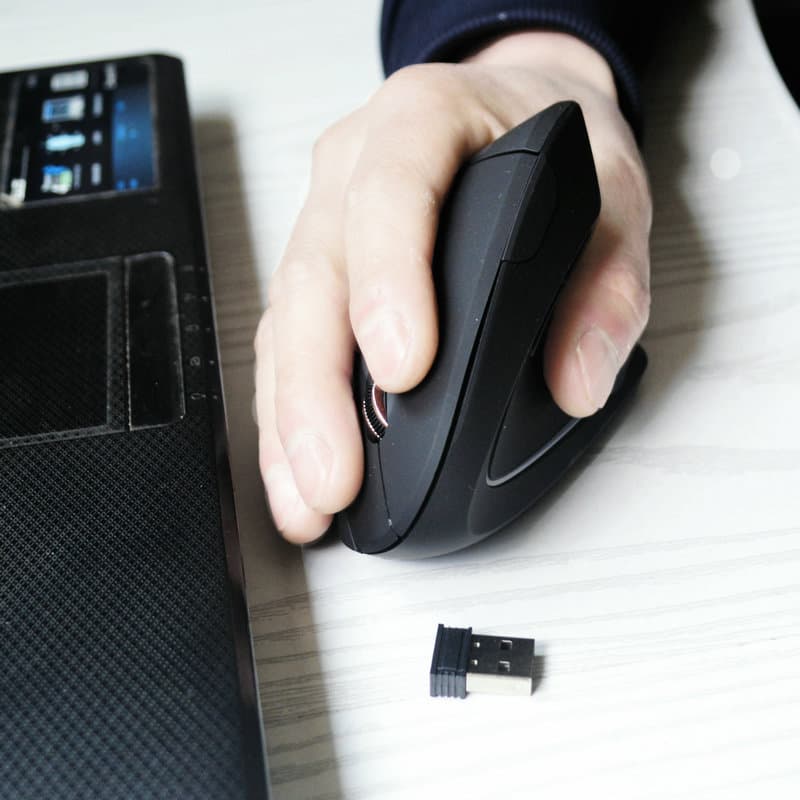 (Negociação transfronteiriça), carregamento de mouse sem fio mudo fisiológico, bluetooth - imagem 3