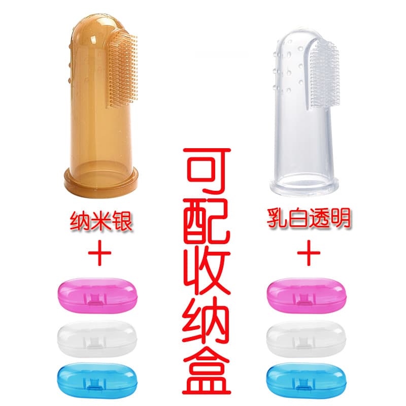 Escova de dentes de silicone infantil, pulseira de prata, vendas diretas da fábrica - imagem 4