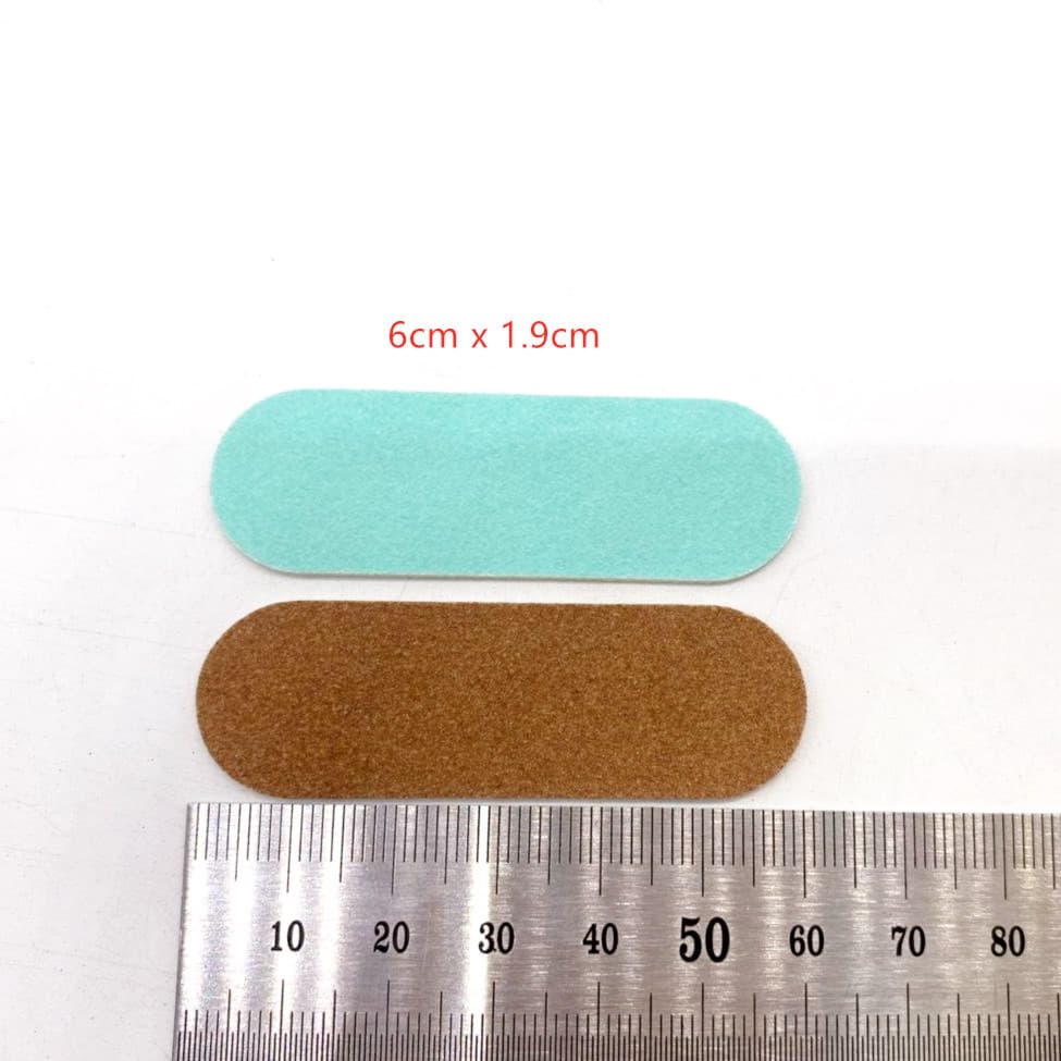Mini lixa de folheado de vendas diretas da fábrica, lixa de unha oblonga, tira de fricção, tira de manicure, lixa de folheado descartável - imagem 6