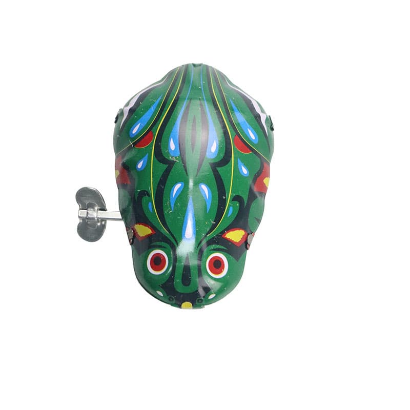 Fabricante de sapo de lata saltando sapo corda brinquedo do bebê das crianças clássico pós-80s brinquedos quentes atacado barraca de rua - imagem 6