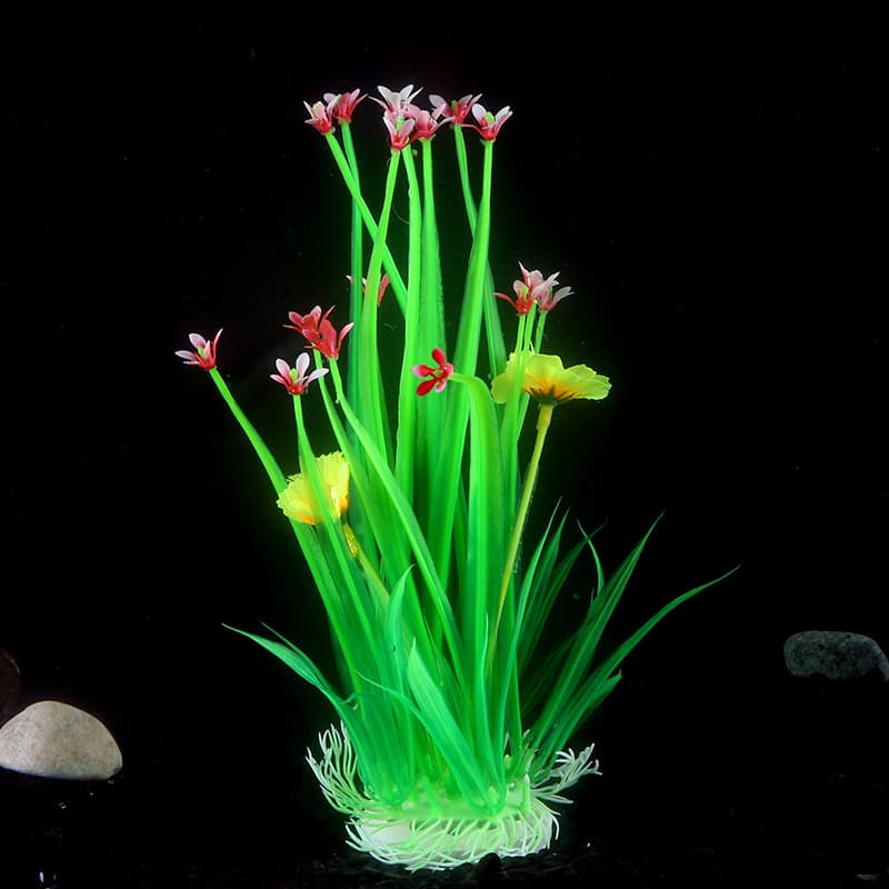 (Comércio transfronteiriço), decoração de aquário, plantas aquáticas de plástico realistas para hotéis - imagem 4