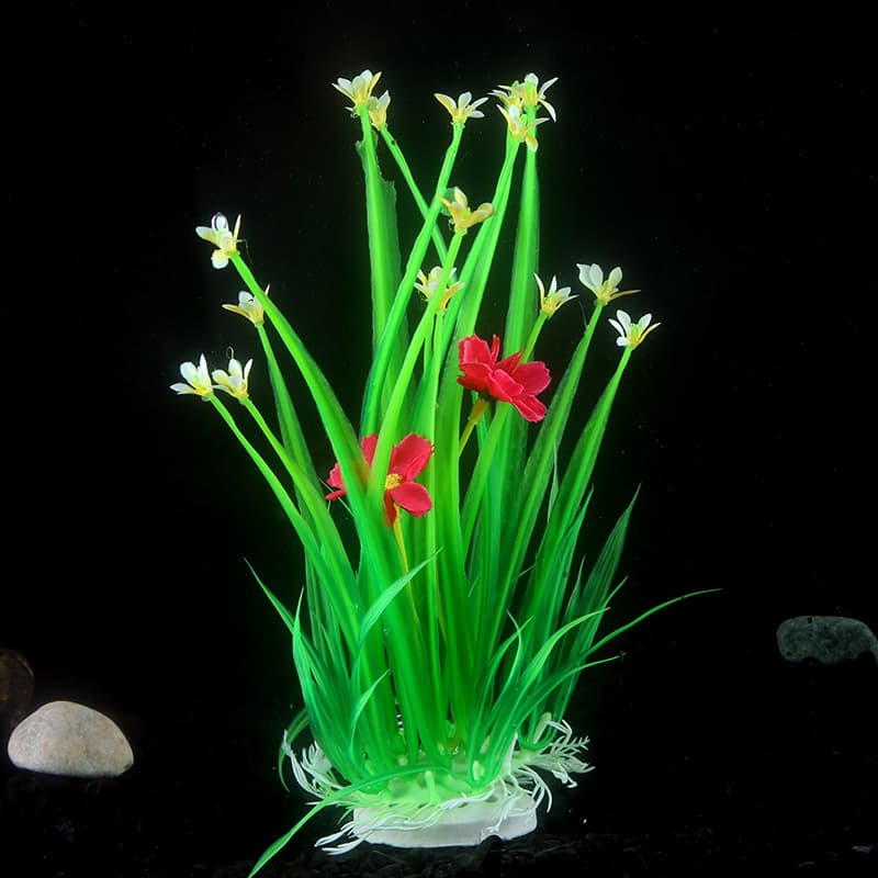 (Comércio transfronteiriço), decoração de aquário, plantas aquáticas de plástico realistas para hotéis - imagem 5