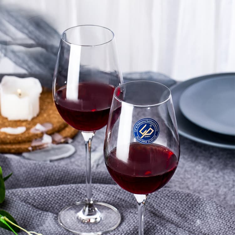 Copo de vinho criativo de vidro transparente, caixa de presente, conjunto luxuoso, para amado, estilo europeu - imagem 3