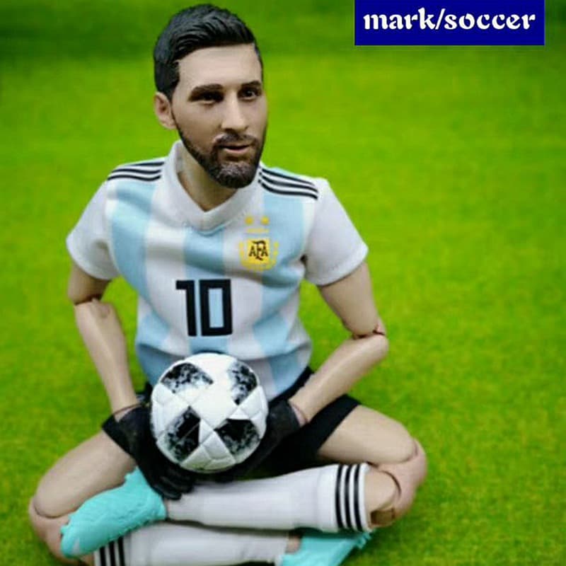 Spot Salah Mbappe Messi C Ronaldo Neymar enfeites de futebol coleção de fãs de futebol presentes da empresa - imagem 2