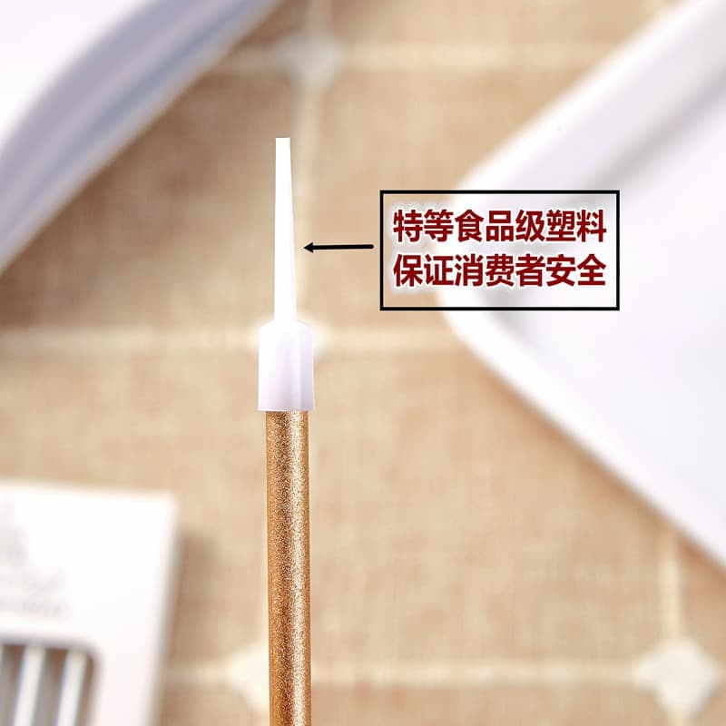 Velas de aniversário, velas com rosca de ouro e prata, velas para bolo de aniversário, fabricante de fontes de velas artesanais com 10 pacotes - imagem 4