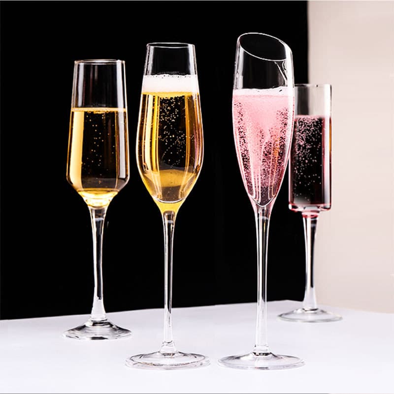 Taça de vinho criativa, taça de champanhe, estilo francês, com impressão do seu logotipo - imagem 3