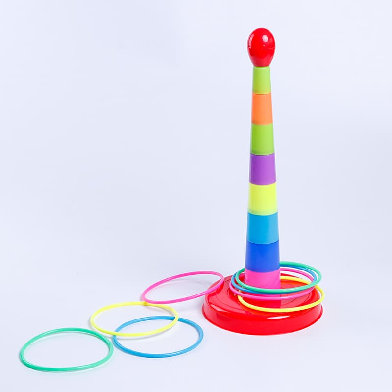 Anel brinquedos de plástico jogando brinquedos anel de jogo anel infantil brinquedos educativos barraca de rua venda quente - imagem 5