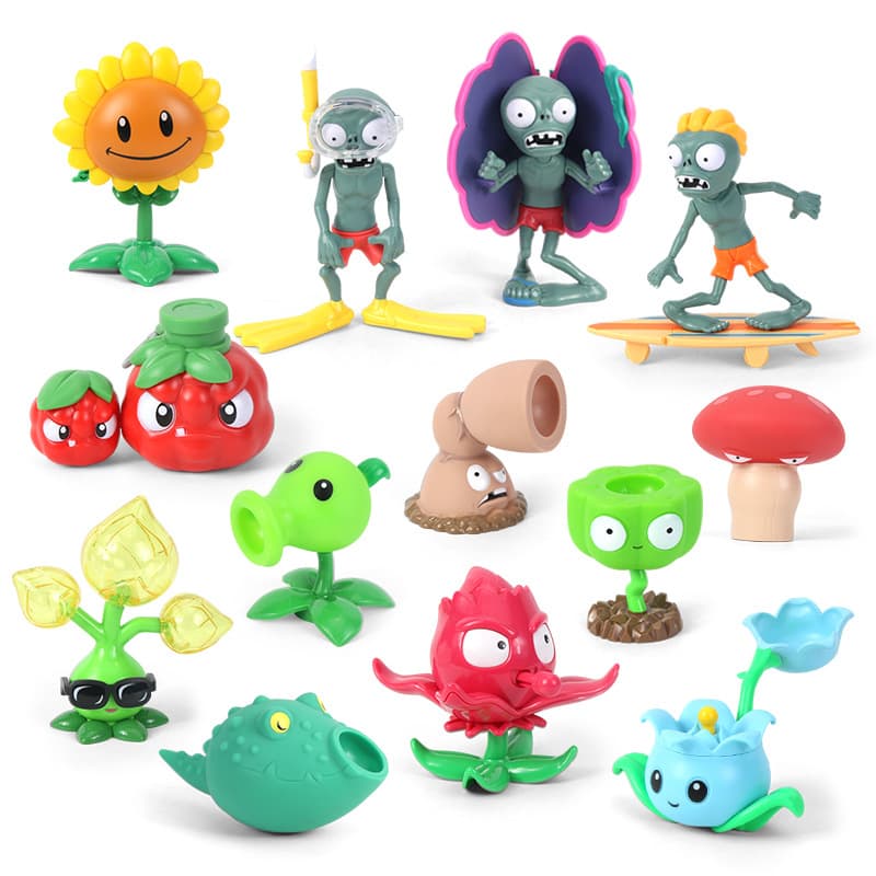 [Plants vs. Zombies, denim toy solar-powered] - imagem 6