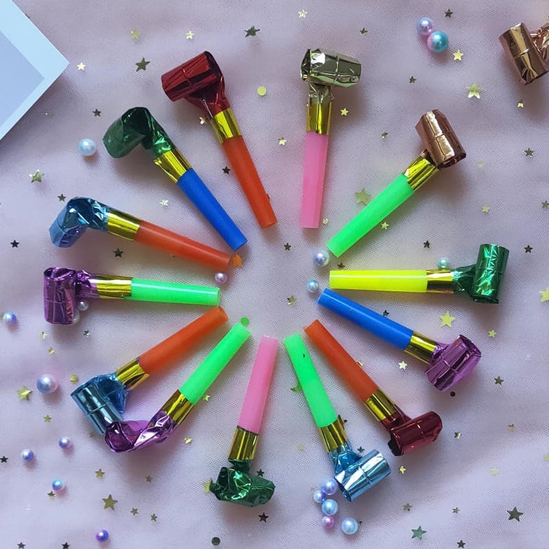 [儿童玩具生日吹龙口哨搞怪创意吹吹卷地摊玩具批发派对助威道具] - imagem 3