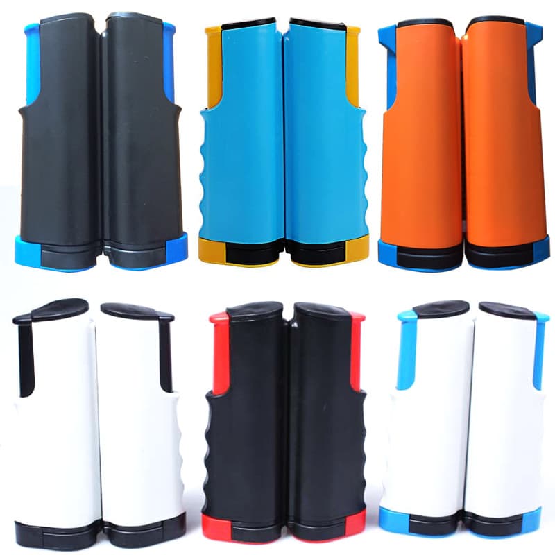 Grade retrátil de tênis de mesa portátil, grade retrátil interna e externa multicolorida livremente retrátil - imagem 2