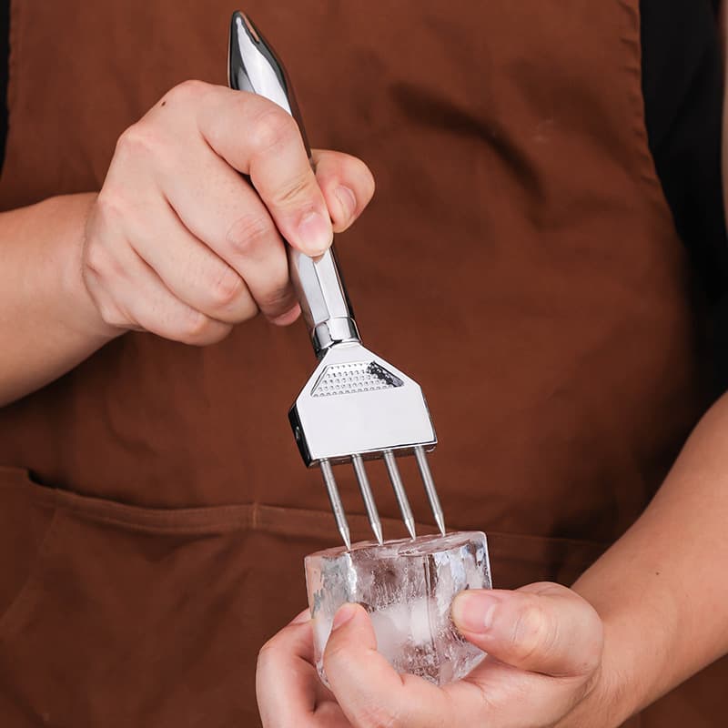 Picador de gelo para barman, cortador de bola de gelo, lâmina para quebrar gelo, picador de gelo, perfurador de gelo, picador de gelo, ferramenta para quebrar gelo, gelo raspado para o bar - imagem 3