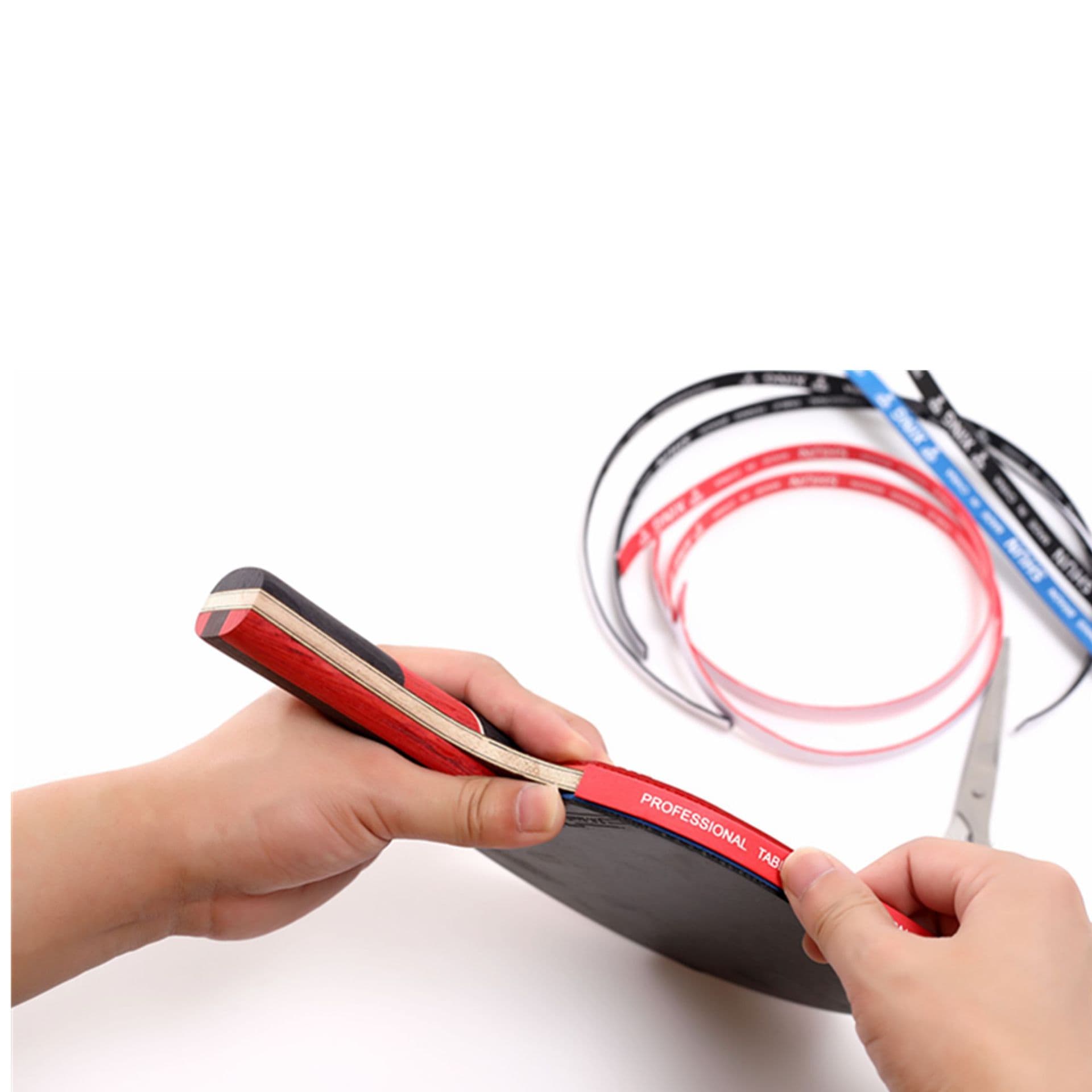 Raquete para tênis de mesa, fita, placa inferior autoadesiva de esponja, espessura aumentada, proteção contra colisão - imagem 5