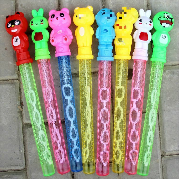38cm grande varinha de bolha de desenho animado, brinquedo soprador de bolha para crianças, espada ocidental, venda quente de brinquedos infantis por atacado - imagem 3