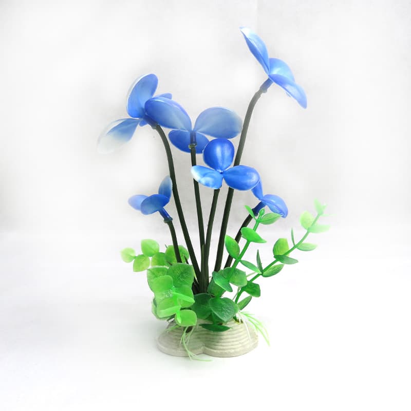 Aquário, plantas aquáticas realistas de plástico, decorações - imagem 6