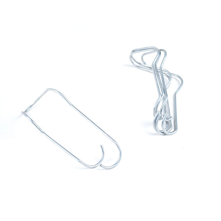 Tubo de aço revestido de plástico, fivela de arame, suporte para flores de trepadeira fixado com fivela cruzada de plástico, conexão de estrutura de suporte, acessórios de fivela de mola - imagem 6