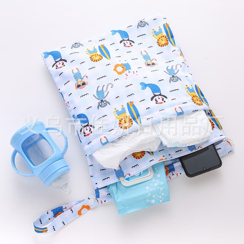 Fralda impermeável de dupla camada, calças para viajar, roupas íntimas, absorventes higiênicos, bolsa de armazenamento, vendas diretas da fábrica - imagem 4