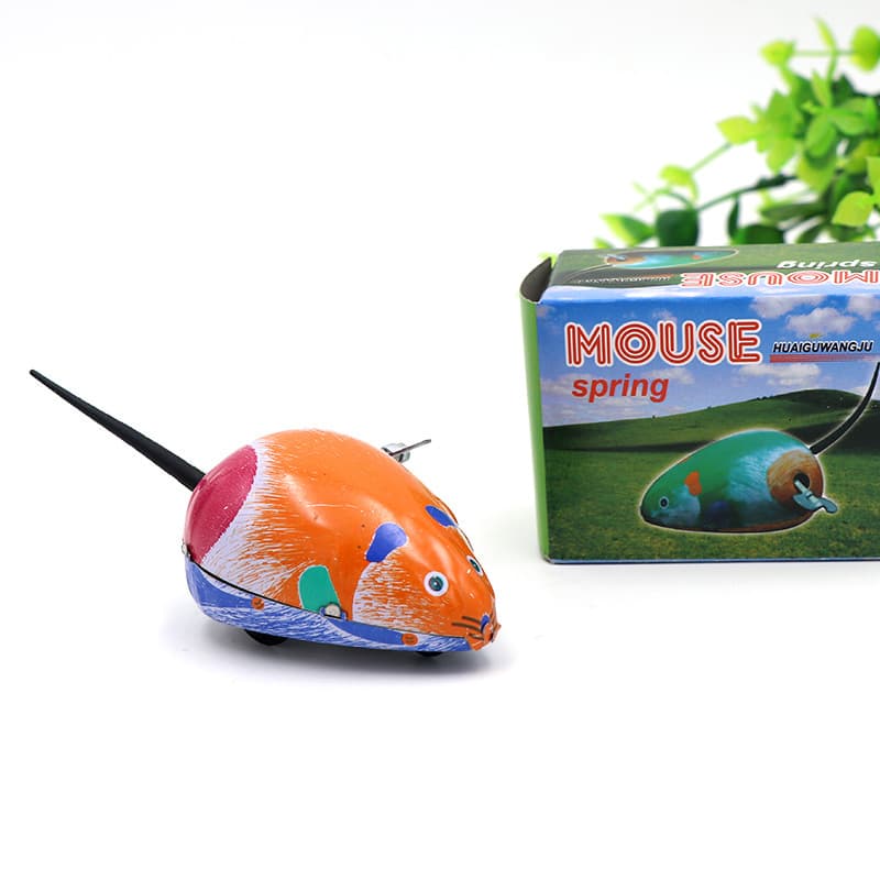 Sapo de ferro tipo H-01, bebê de brinquedo de corda nostálgico, sapo de ferro de corda, lote clássico de brinquedos de barraca de rua - imagem 11