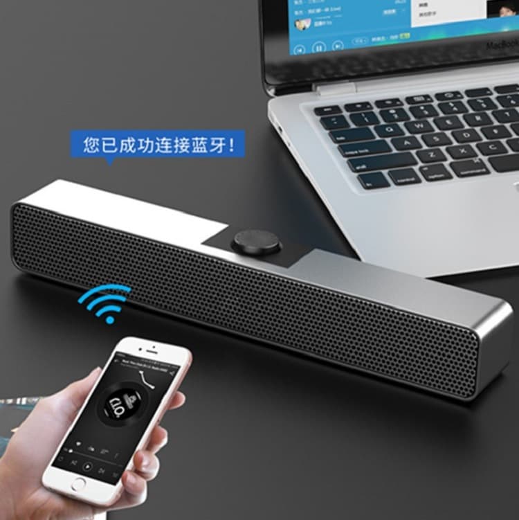 Alto-falante bluetooth 2020 novo sound blaster subwoofer sem fio computador carro áudio com fio telefone móvel casa espelho cruzado - imagem 3