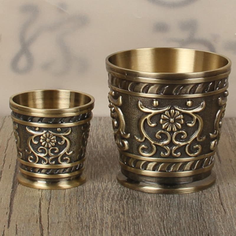 Copo de vinho pequeno com padrão em relevo, copo de vinho branco de estilo chinês de alta qualidade, conjunto de vinho doméstico, copo de vinho de casamento chinês personalizado - imagem 1