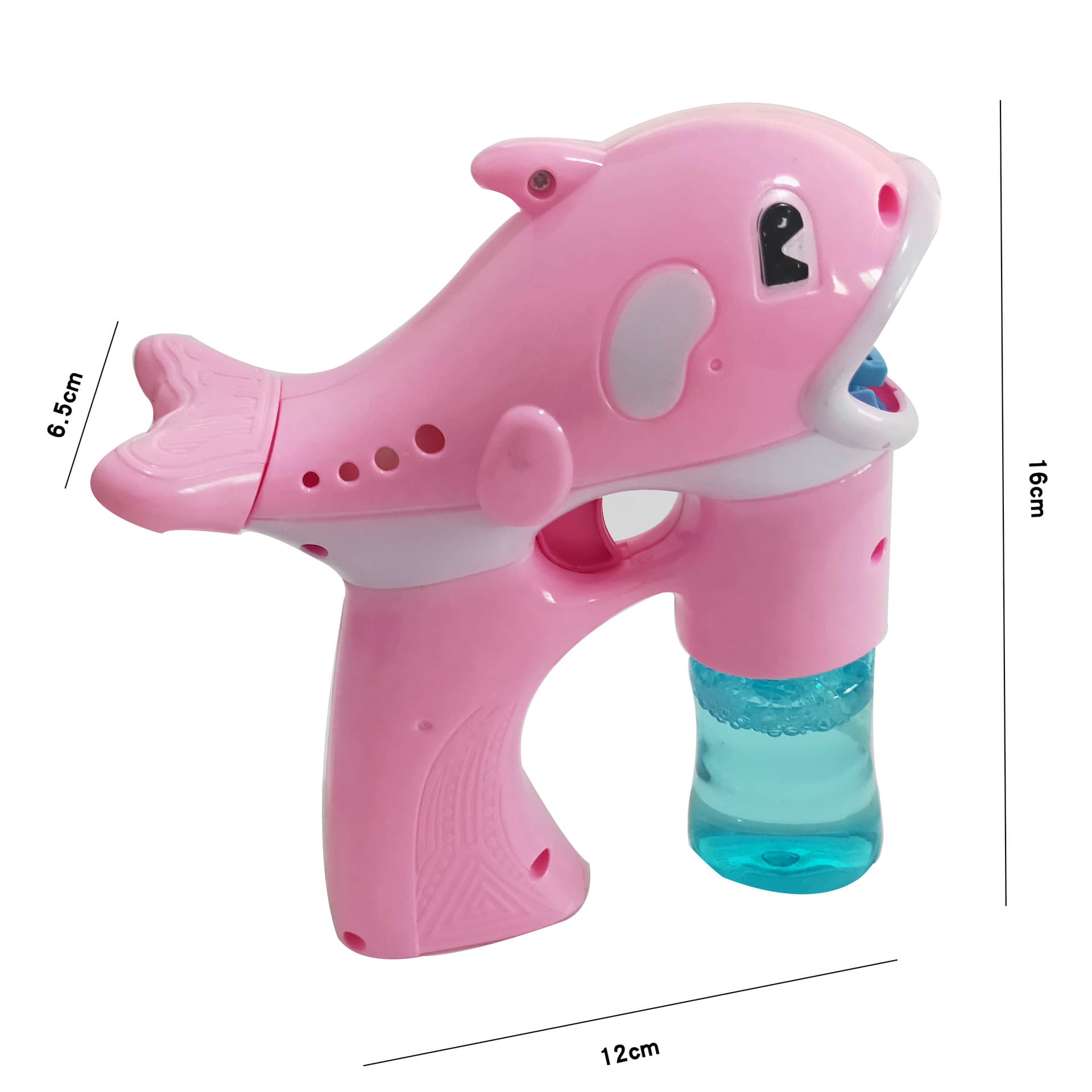 Pistola de bolhas automática de música grande, bolhas elétricas, máquina de bolhas, pistola de água, brinquedo, totalmente automático, golfinho - imagem 5