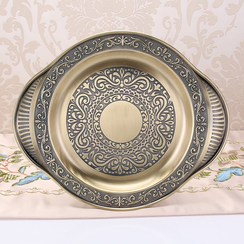 Conjunto de vinho antigo de metal criativo, estilo europeu, 6 peças, decoração de casa, presente de aniversário - imagem 4