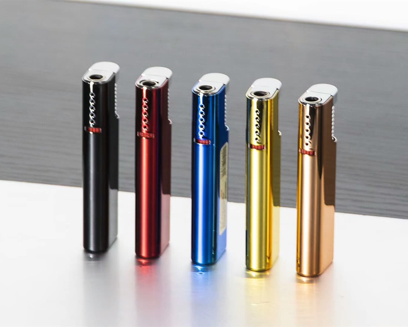 Jinbohong 801 concha de ferro injeção direta isqueiro descartável à prova de vento máquina de publicidade laser livre novo produto venda quente - imagem 3