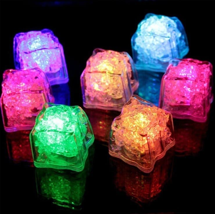 Cubos de gelo por indução com flash fluorescente, para bares de karaokê - imagem 1