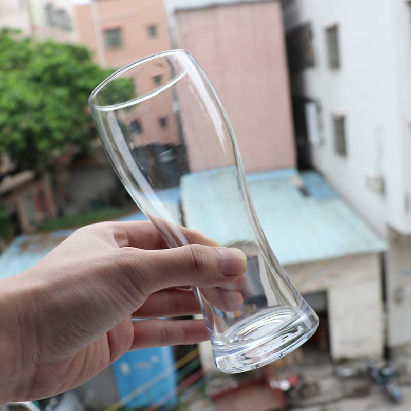 Copo de vidro transparente, suporte para sala, com impressão do seu logotipo - imagem 5