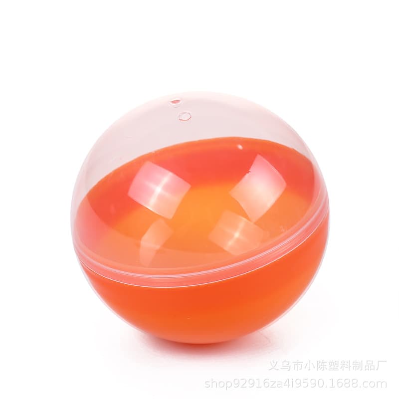 60mm gashapon shell bola de plástico redonda bola de loteria gashapon máquina bola shell presente embalagem bola - imagem 3