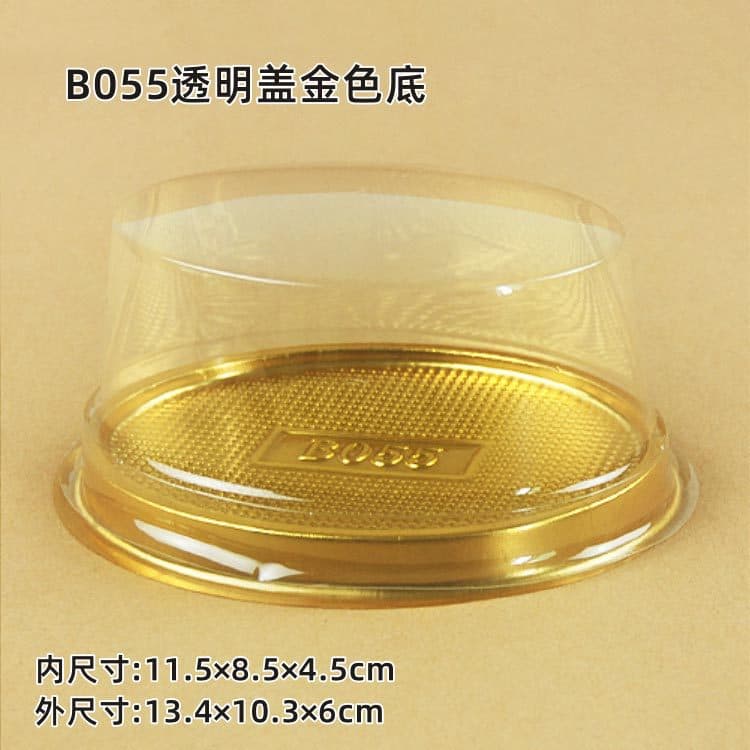 Caixa transparente para bolo suíço, caixa de rolo suíço a03, caixa triangular para pastelaria, corte, mousse, queijo, 100 peças - imagem 7
