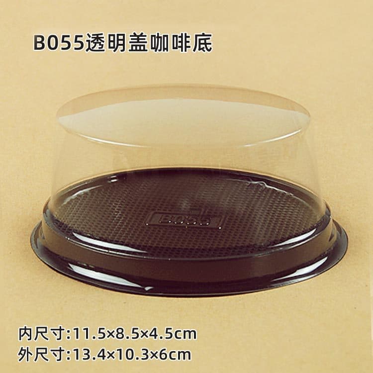 Caixa transparente para bolo suíço, caixa de rolo suíço a03, caixa triangular para pastelaria, corte, mousse, queijo, 100 peças - imagem 6