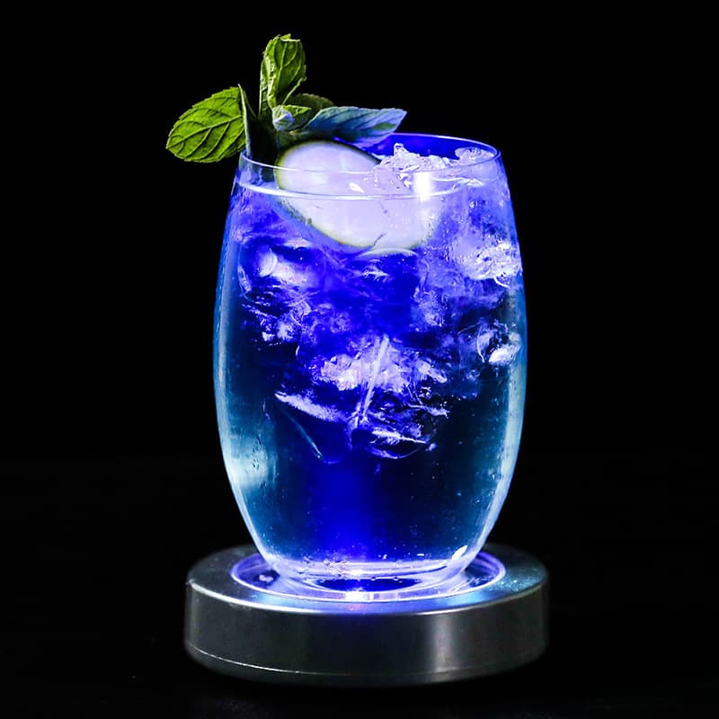 Xícara de chá de coquetel LED, luzes leves, copo de vinho, soquete de lâmpada - imagem 5