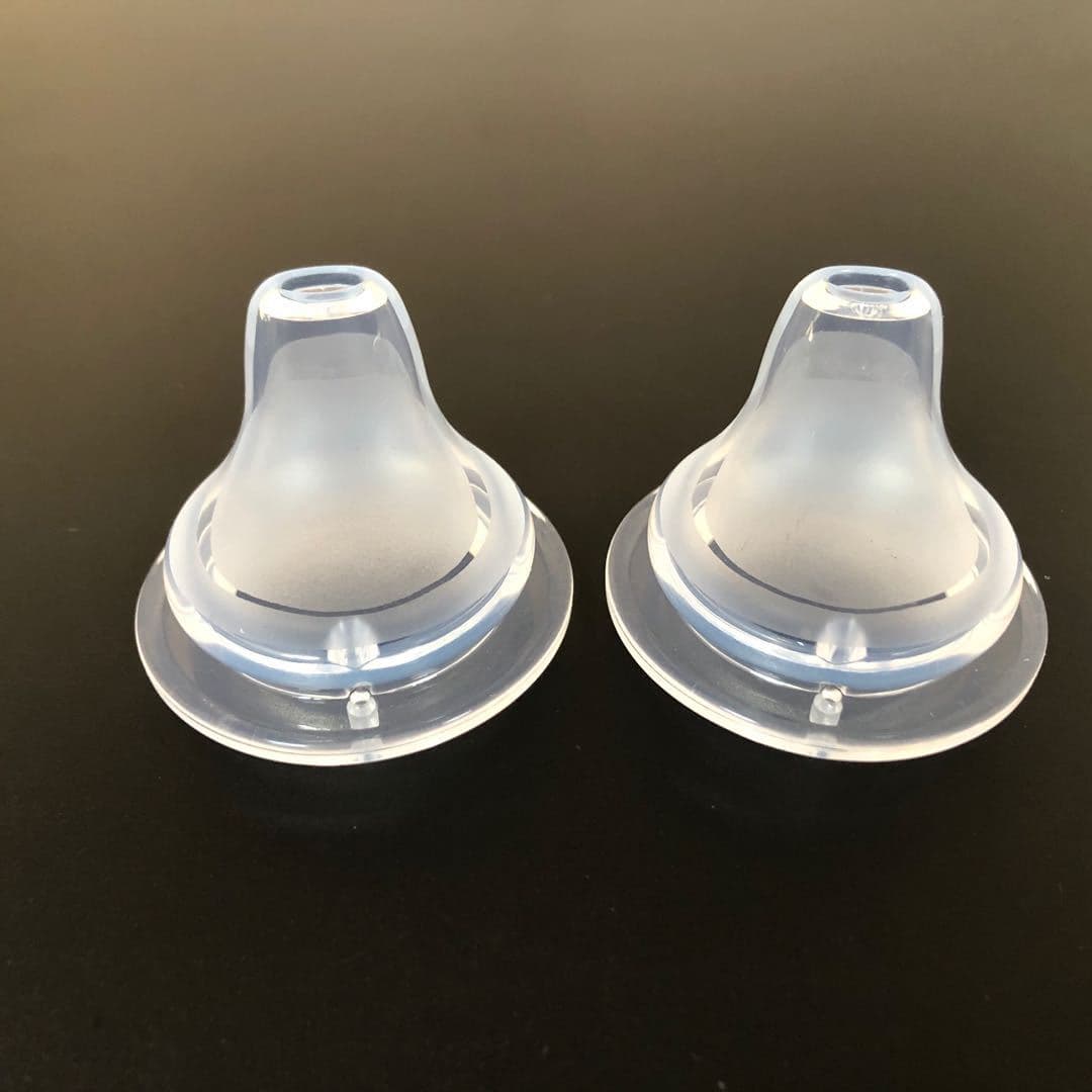 Chupeta, mamadeira universal de silicone, acessórios com vidro, gargalo largo - imagem 1