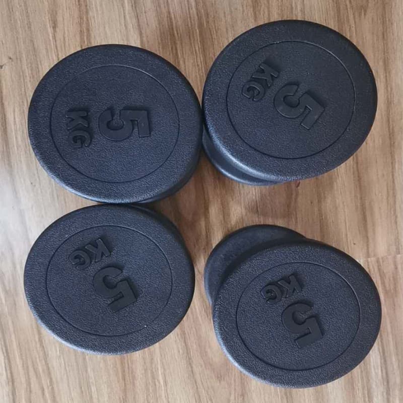 Halteres de borracha para ginástica, equipamentos para uso comercial - imagem 5