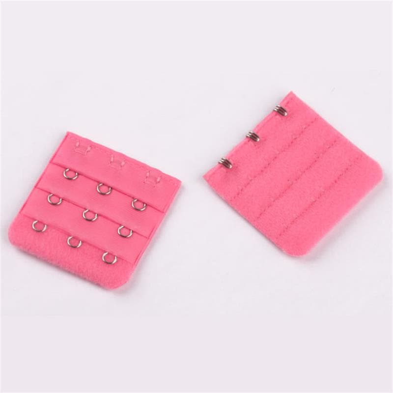 Gancho de ajuste de fivela intermediária de três fileiras, acessórios, espaçamento de 1.5cm, fivela de sutiã estendida, conexão traseira feminina, gancho de extensão de sutiã de 3 fileiras - imagem 4