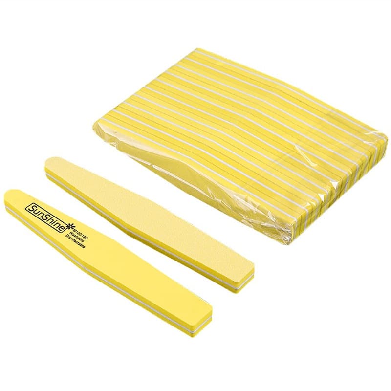 Conjunto de ferramentas de manicure para manicure, esponja pano de polimento médico ultrafino de dupla face para unhas para cuidados com a pele - imagem 6