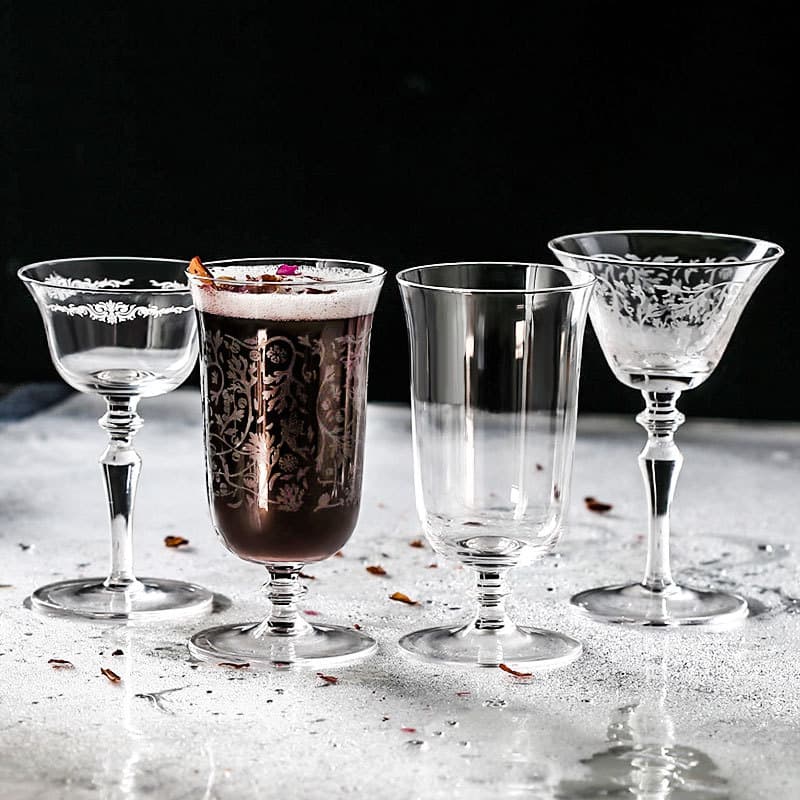 Copo de vinho japonês leve e fino, vidro - imagem 2