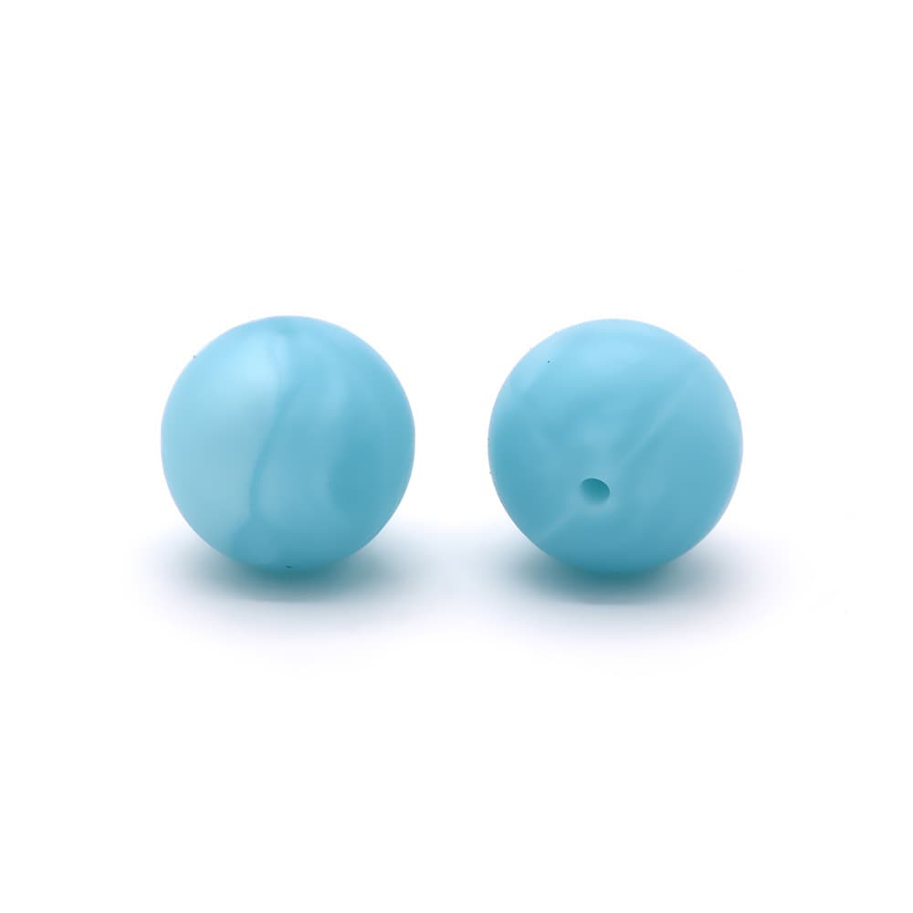 (Comércio internacional), contas redondas infantis de silicone, acessório, silicone alimentar, 15mm, faça você mesmo - imagem 6