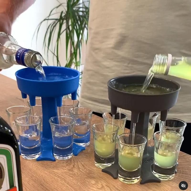 Novo produto transfronteiriço Dispensador de vinho múltiplo de seis cervejas Dispensador de vinho tinto Dispensador de vinho para festas - imagem 5