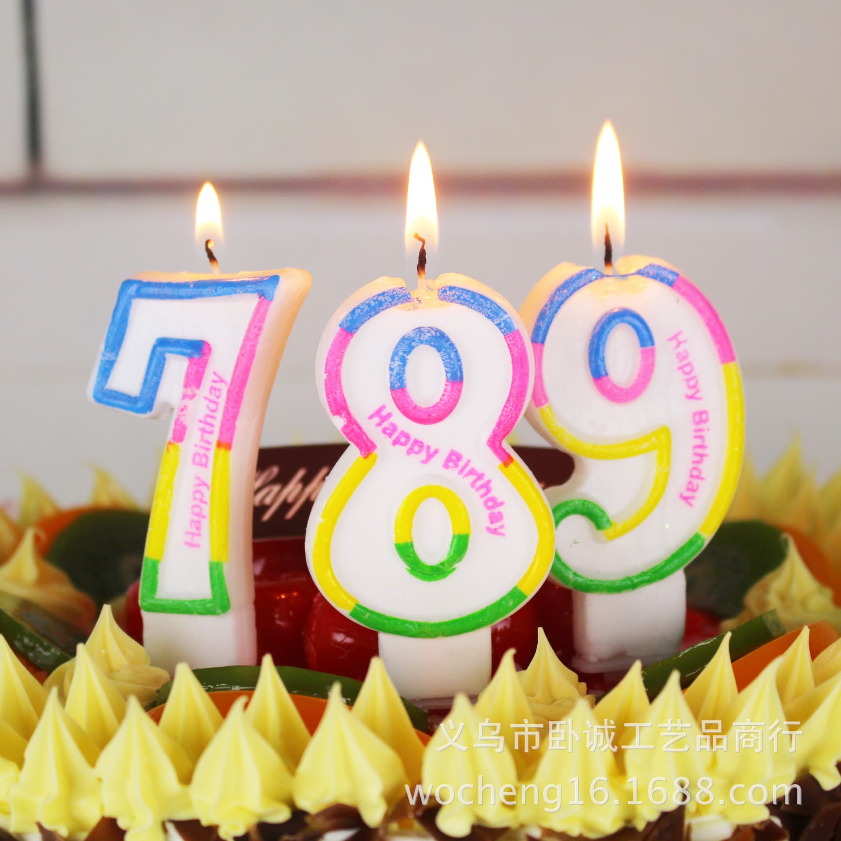 Fabricantes de velas de aniversário atacado crianças criativas de 0 a 9 anos com base de velas coloridas para bolo velas digitais - imagem 4