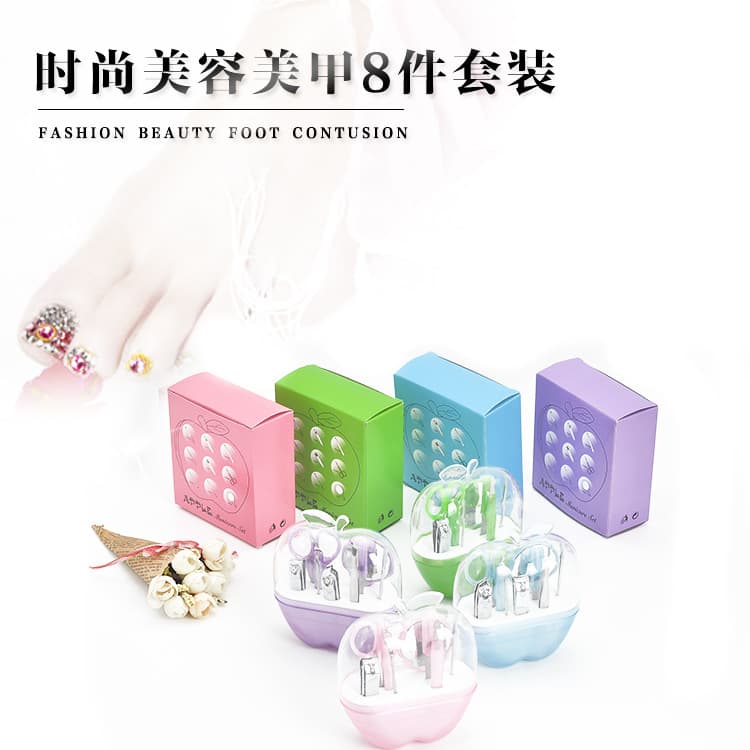 Apple, iPhone9, conjunto para unhas, alicates, tesouras de unhas infantis cosméticas para manicure - imagem 3