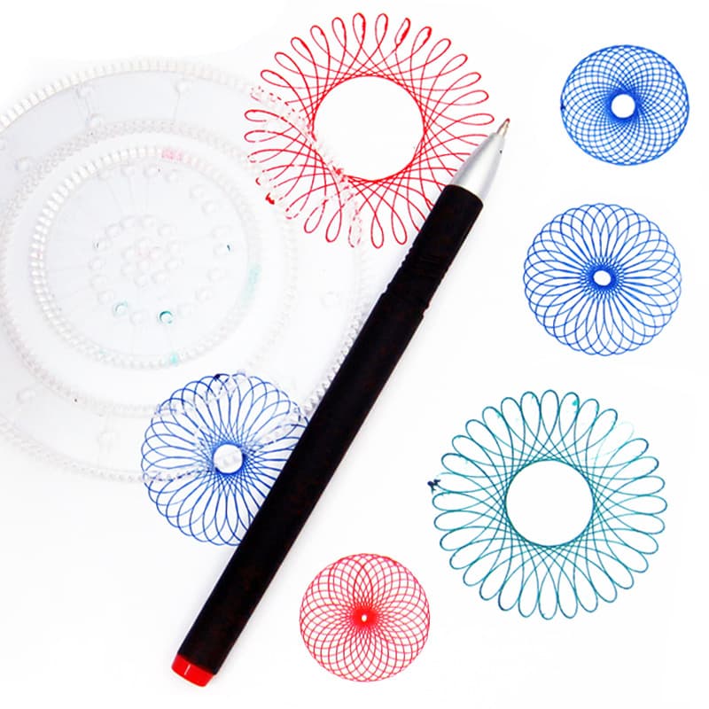 Conjunto de arte infantil mágica variável, pintura de modelo criativo para estudantes, papelaria universal - imagem 6