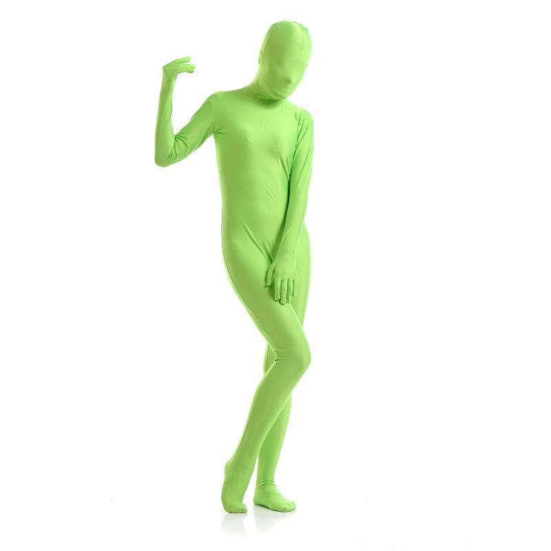 ZENTAI meia-calça com tudo incluído cor sólida cross-dressing roupas de ginástica roupas de performance de palco roupas de animação macacão roupas modeladoras - imagem 5