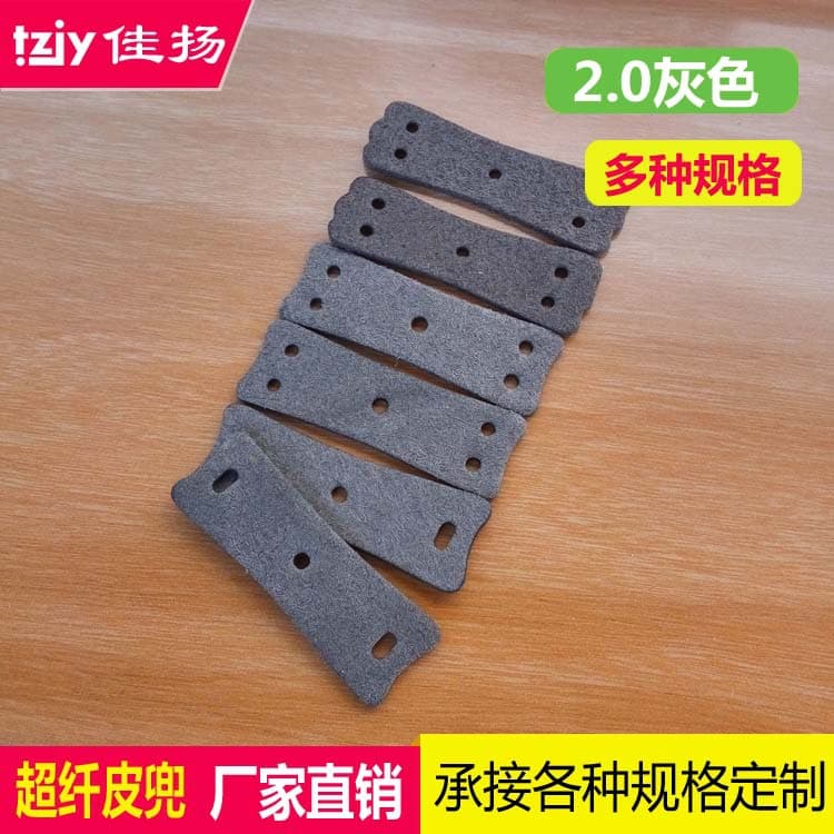 Bolso de couro de microfibra de loja de fábrica cinza 2.0 bolso de pele dupla face microfibra silenciado couro plano tradicional bolso de couro atacado - imagem 4