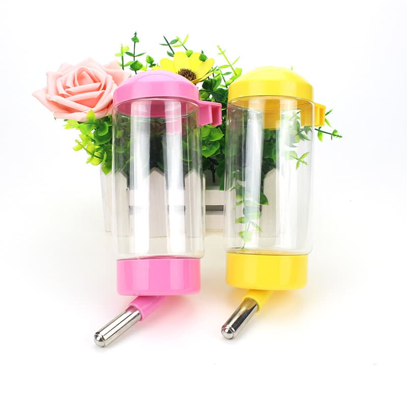 Atacado simples pendurado automático pet fonte de água tipo bola dispensador de água para cães gato garrafa potável 400ml - imagem 2